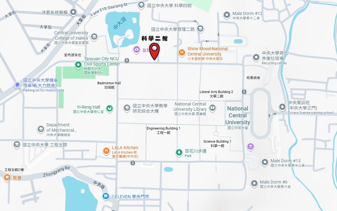 理學院辦公室交通資訊