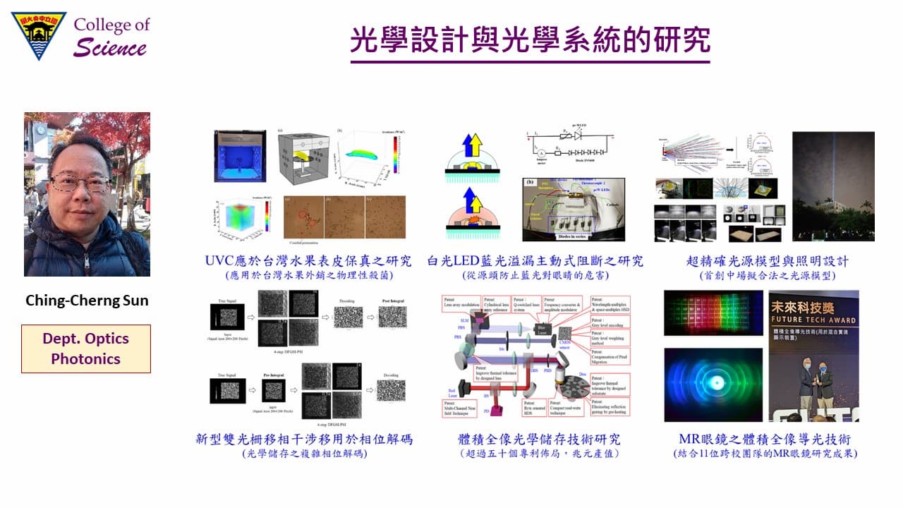光電系孫慶成教授